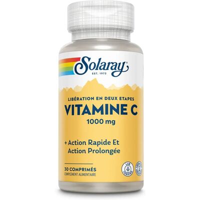 Solaray Vitamin C - 30 Tabletten 1000mg Solaray Vitamin C - 30 Tabletten 1000mg