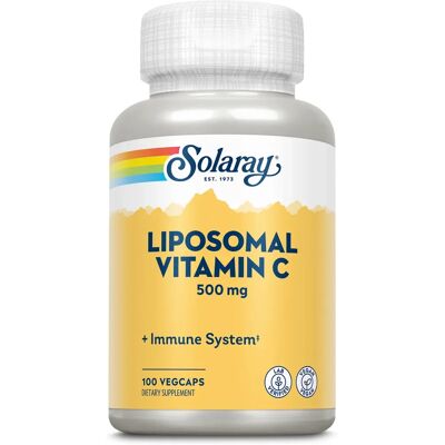 Solaray Liposomale Vitamin C 500mg - Veganes Nahrungsergänzungsmittel Solaray Liposomale Vitamin C 500mg - Veganes Nahrungsergänzungsmittel