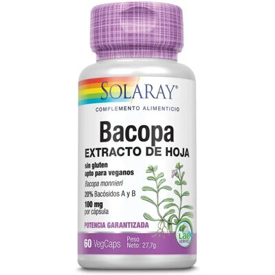 Solaray Bacopa 100 mg - Kognitionshilfe Solaray Bacopa 100 mg - Kognitionshilfe