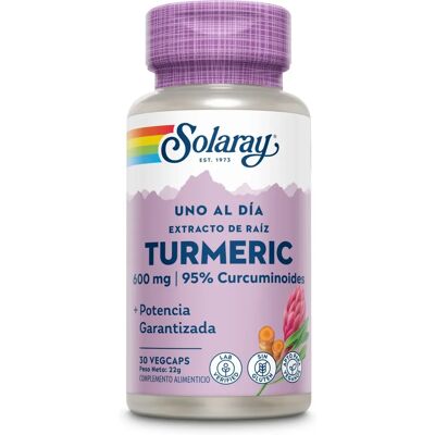 Solaray Curcuma 600mg - Complément pour les articulations - Publicité Solaray Curcuma 600mg - Complément pour les articulations - Publicité