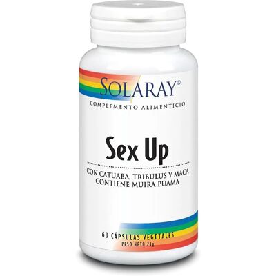 Solaray Sex Up - Suplemento herbal vegano - 60 cápsulas Solaray Sex Up - Suplemento herbal vegano - 60 cápsulas