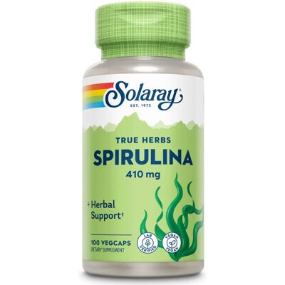 Solaray Spirulina - 100 VegCaps - Nahrungsergänzung Solaray Spirulina - 100 VegCaps - Nahrungsergänzung