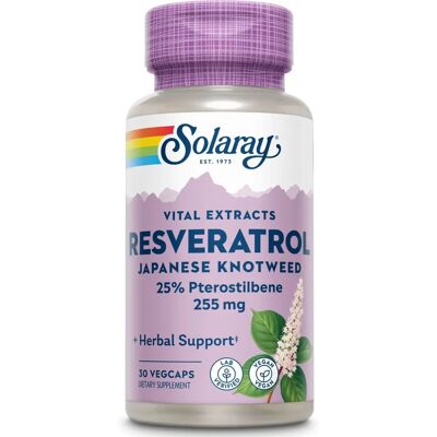 Solaray Super Resveratrol 250 Mg - Herz-Kreislauf-Unterstützung Solaray Super Resveratrol 250 Mg - Herz-Kreislauf-Unterstützung