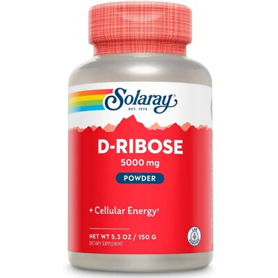 Solaray D-Ribose Pulver - 150 g Nahrungsergänzung Solaray D-Ribose Pulver - 150 g Nahrungsergänzung
