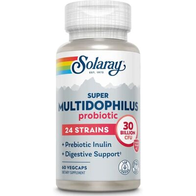 Solaray Super Multidophilus - 30 Milliarden CFU - 60 Veggie Kapseln Solaray Super Multidophilus - 30 Milliarden CFU - 60 Veggie Kapseln