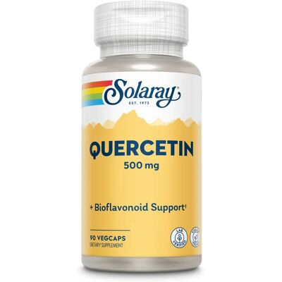 Solaray Quercetina 500 mg - Suplemento alimentar Solaray Quercetina 500 mg - Suplemento alimentar