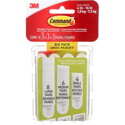 Command - Picture Hanging Strips - Publicité Command - Picture Hanging Strips - Publicité