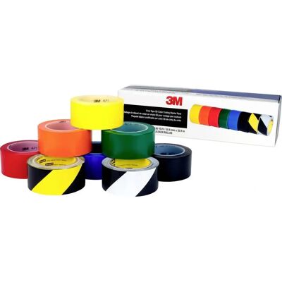 3M 471DEMO5S Vinylband - Sicherheits- & 5S Farbkennungs-Startpaket 3M 471DEMO5S Vinylband - Sicherheits- & 5S Farbkennungs-Startpaket