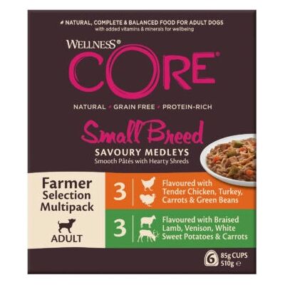 Wellness Core Small Breed Savoury Medleys Farmer Selection - Dog Food Wellness Core Small Breed Savoury Medleys Farmer Selection - Dog Food