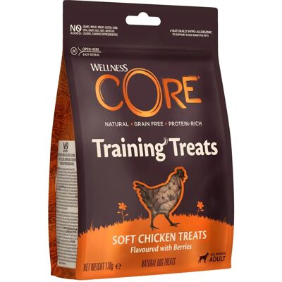 Friandises d'entraînement pour Chiens Wellness Core aux Baies - 170g - Publicité Friandises d'entraînement pour Chiens Wellness Core aux Baies - 170g - Publicité