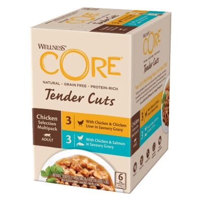 Wellness CORE Chicken Cat Food - Grain-Free, 6 x 85g Wellness CORE Chicken Cat Food - Grain-Free, 6 x 85g