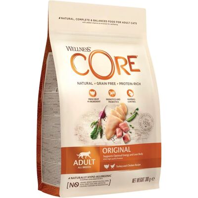 Cibo per gatti Wellness Core Tacchino e Pollo - Grain Free Adulti Cibo per gatti Wellness Core Tacchino e Pollo - Grain Free Adulti
