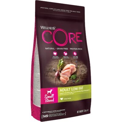Wellness CORE Hondenvoer - Kleine Ras Laag Vetrus Kalkoen 1,5kg Wellness CORE Hondenvoer - Kleine Ras Laag Vetrus Kalkoen 1,5kg