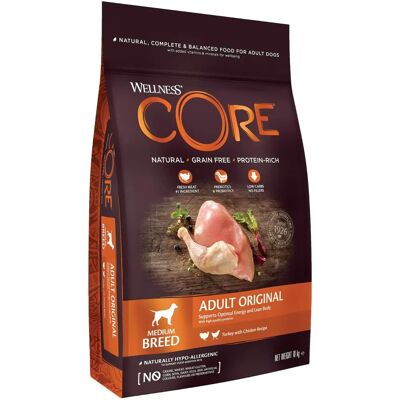 Wellness CORE Original Turkey Chicken Dog Food - 10kg Wellness CORE Original Turkey Chicken Dog Food - 10kg