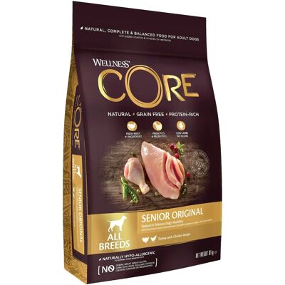 Wellness Core Senior Chicken and Turkey Grain Free Dry Dog Food - Dog Food Wellness Core Senior Chicken and Turkey Grain Free Dry Dog Food - Dog Food