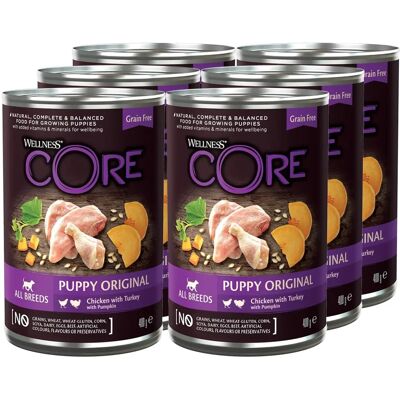 Wellness CORE Puppy Turkey Chicken Pumpkin Dog Food - Dog Food Wellness CORE Puppy Turkey Chicken Pumpkin Dog Food - Dog Food