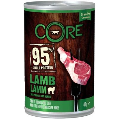 Wellness Core Agnello e Zucca 400g - Cibo umido per cani Wellness Core Agnello e Zucca 400g - Cibo umido per cani