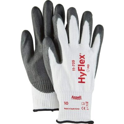 Ansell HyFlex 11-735 Grau/Weiß - Schnittfeste Handschuhe Ansell HyFlex 11-735 Grau/Weiß - Schnittfeste Handschuhe