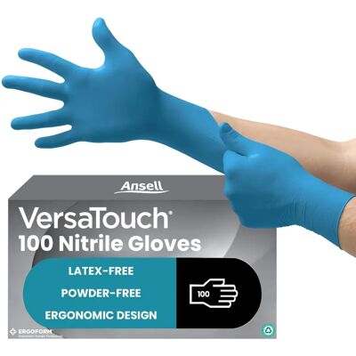 Ansell Nitrilhandschuhe Versatouch 92-465 - Einweghandschuhe Ansell Nitrilhandschuhe Versatouch 92-465 - Einweghandschuhe