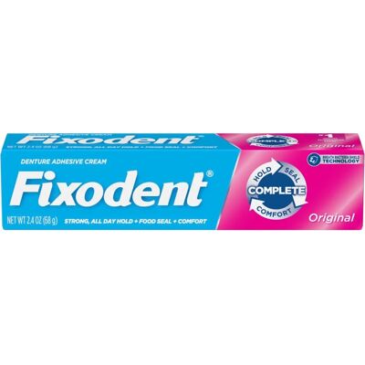 Fixodent Krem do Protez - Oryginalny - 2,4 oz Fixodent Krem do Protez - Oryginalny - 2,4 oz