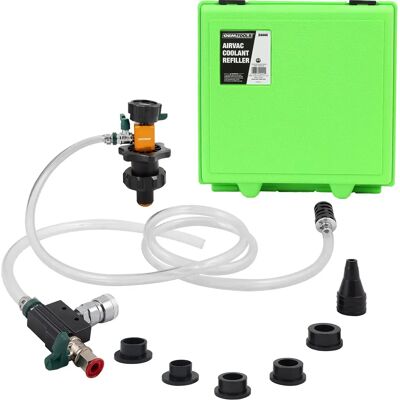 OEMTOOLS 24444 Kühlmittelsystem Nachfüllset - Lecksuche, Vakuum, 5 Adapter OEMTOOLS 24444 Kühlmittelsystem Nachfüllset - Lecksuche, Vakuum, 5 Adapter