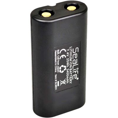 Batterie rechargeable Sealife pour Sea Dragon - 3400mAh Batterie rechargeable Sealife pour Sea Dragon - 3400mAh