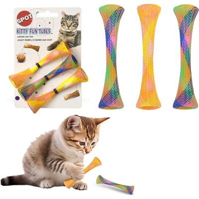 Spot Kitty Fun Tubes Kattsmynte Leketøy - 3 Pack Spot Kitty Fun Tubes Kattsmynte Leketøy - 3 Pack