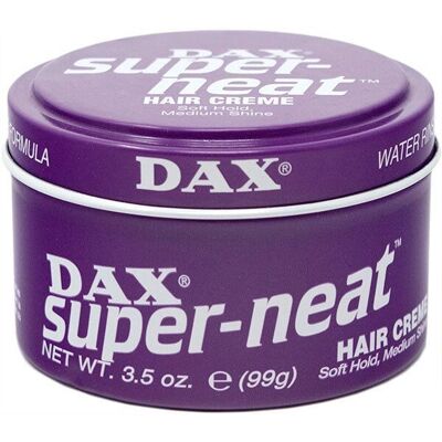 Dax Super Neat Hair Wax - Soft Hold & Medium Shine Dax Super Neat Hair Wax - Soft Hold & Medium Shine