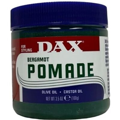 Dax Cosmetics Bergamot Pomade - Hair Styling, Vegetable Oils, 100g Dax Cosmetics Bergamot Pomade - Hair Styling, Vegetable Oils, 100g