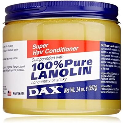 Après-shampoing Dax Super à La Lanoline Pure - Après-shampooing - Publicité Après-shampoing Dax Super à La Lanoline Pure - Après-shampooing - Publicité