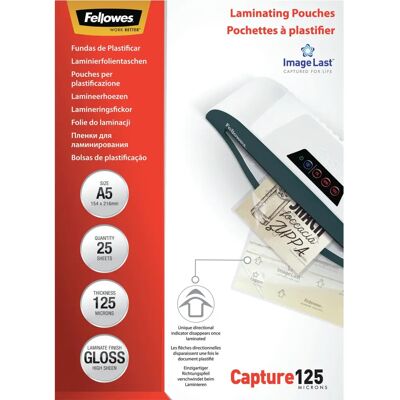 Fellowes 5396101 Laminierhüllen - 25 Stück Fellowes 5396101 Laminierhüllen - 25 Stück