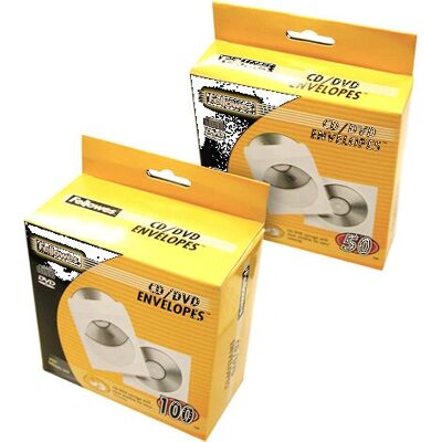 Fellowes 90690 - Custodia per dischi ottici - Bianca - Per 1 disco Fellowes 90690 - Custodia per dischi ottici - Bianca - Per 1 disco
