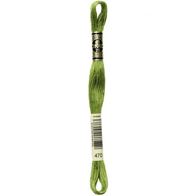 DMC Mouline Avocado Green Nici do haftu - 8m DMC Mouline Avocado Green Nici do haftu - 8m