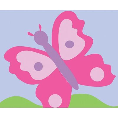 Kit de broderie pour enfants DMC - Papillon - 15x15cm Kit de broderie pour enfants DMC - Papillon - 15x15cm