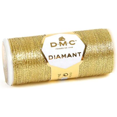 Fio Metálico Diamant - Ouro Claro - Fio de Bordar Fio Metálico Diamant - Ouro Claro - Fio de Bordar