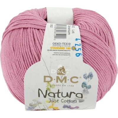 DMC Natura Just Cotton - Fil de coton - 50g, 155m - 52 Couleurs DMC Natura Just Cotton - Fil de coton - 50g, 155m - 52 Couleurs