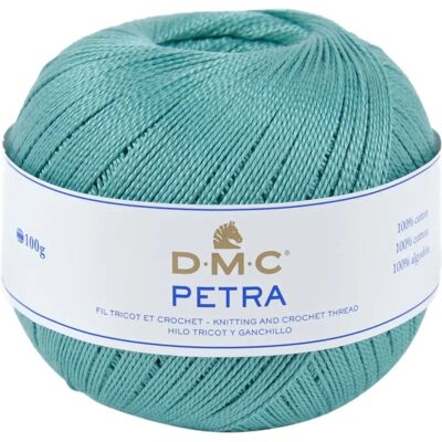 Hilo Petra DMC - Talla 5 - Turquesa - Algodón Hilo Petra DMC - Talla 5 - Turquesa - Algodón