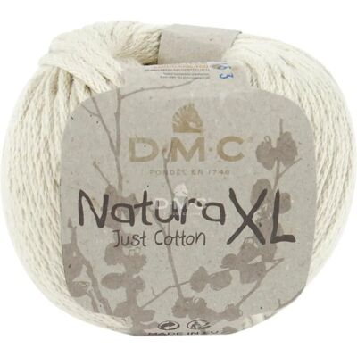 DMC Natura XL Bomullsgarn - Stickning & Virkning - 100g/75m DMC Natura XL Bomullsgarn - Stickning & Virkning - 100g/75m