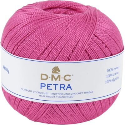 Fil DMC Petra Rose Taille 5 - Coton - Publicité Fil DMC Petra Rose Taille 5 - Coton - Publicité