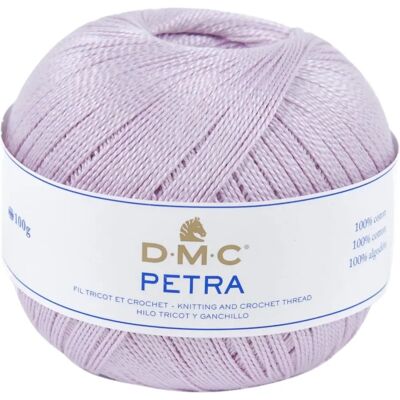 DMC Petra Modèle 993A/5-5211 - Fil Uni - Lilas Clair - Publicité DMC Petra Modèle 993A/5-5211 - Fil Uni - Lilas Clair - Publicité