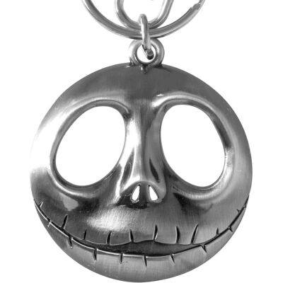 Monogramm Jack Skellington Kopf Schlüsselring - Schlüsselbund - Metall - Offiziell Monogramm Jack Skellington Kopf Schlüsselring - Schlüsselbund - Metall - Offiziell