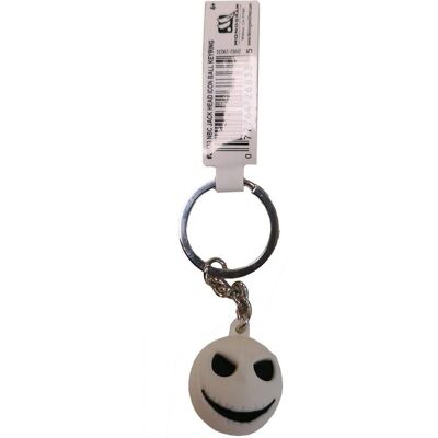 Porte-clé Monogramme Jack Sourire - L'Étrange Noël de Monsieur Jack - Porte-clés Porte-clé Monogramme Jack Sourire - L'Étrange Noël de Monsieur Jack - Porte-clés