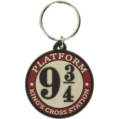 Harry Potter PVC Keychain Display with 9 3/4 - Keychain Harry Potter PVC Keychain Display with 9 3/4 - Keychain