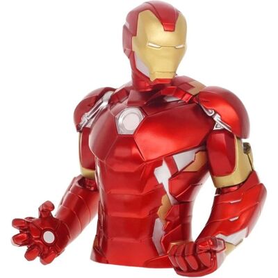 Monogram Iron Man Bust Bank - 20 cm - Piggy Bank Monogram Iron Man Bust Bank - 20 cm - Piggy Bank