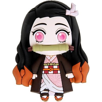 Aimant en mousse 3D Monogram Nezuko Kamado Multicolore - Collectible Aimant en mousse 3D Monogram Nezuko Kamado Multicolore - Collectible