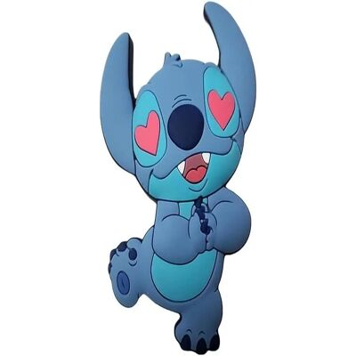 Aimant Stitch yeux en cœur bleu MNGM85504 de Disney - Aimant Aimant Stitch yeux en cœur bleu MNGM85504 de Disney - Aimant