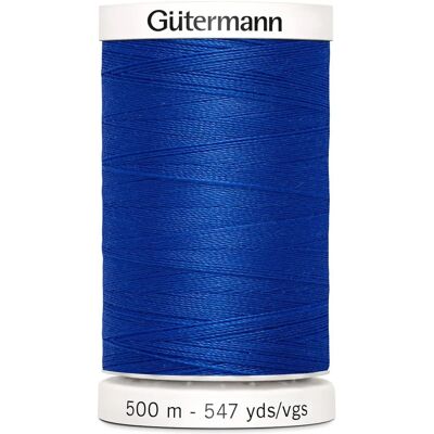 Fil Gütermann Gutermann Sew-All - 547yd - Bleu Cobalt - Fil - Publicité Fil Gütermann Gutermann Sew-All - 547yd - Bleu Cobalt - Fil - Publicité