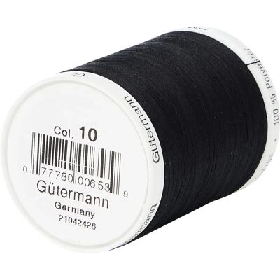 Hilo Gütermann Gutermann 1094yd Negro - Hilo Hilo Gütermann Gutermann 1094yd Negro - Hilo