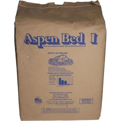 Happy pet Komodo Aspen Bedding Bulk Sack - pet bedding Happy pet Komodo Aspen Bedding Bulk Sack - pet bedding