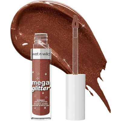 Wet n Wild - Glitter Liquid Lipstick - Brown - Lipstick Wet n Wild - Glitter Liquid Lipstick - Brown - Lipstick